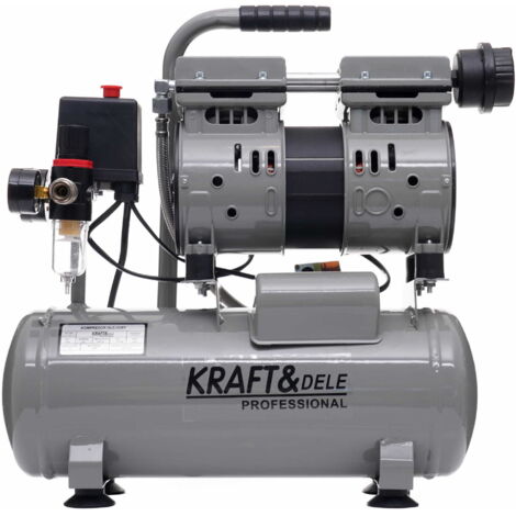8L ÖLFREI luftkompressor Flüster Silent Druckluft Kolben kompressor leise 500W e