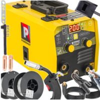 Schweißgerät Inverter IGBT 200A Synergie MIG MAG MMA WIG-Lift Schweißen Maschine