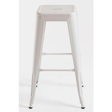 Taburetes Altos - Taburete Torix Alto - Blanco