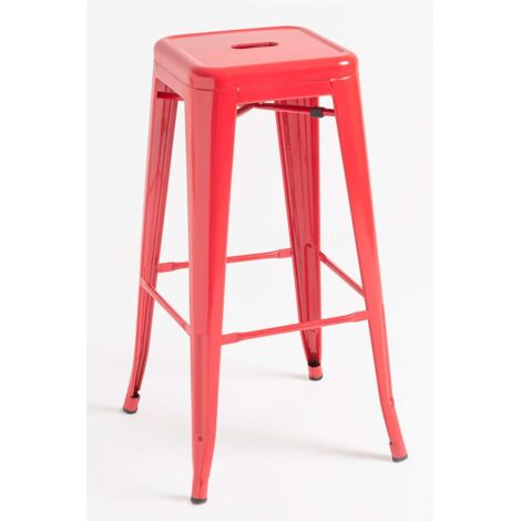 Taburetes Altos - Taburete Torix Alto - Rojo
