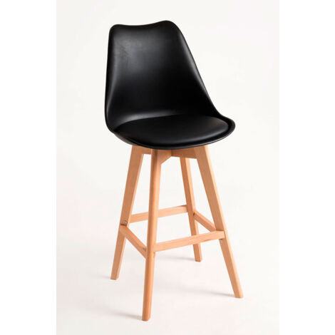 Taburetes Cocina - Taburete Synk - Negro