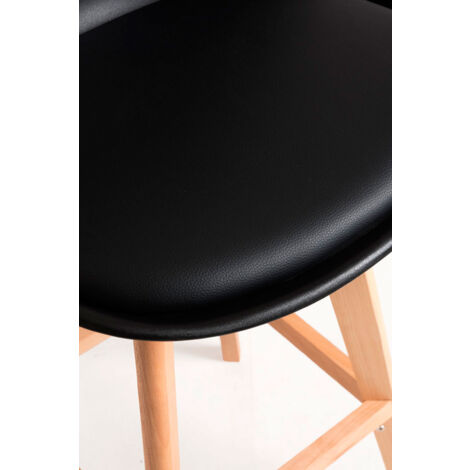 Taburetes Cocina - Taburete Synk - Negro