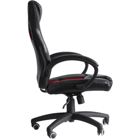 Sillas Gaming - Silla Pro - Rojo y Negro