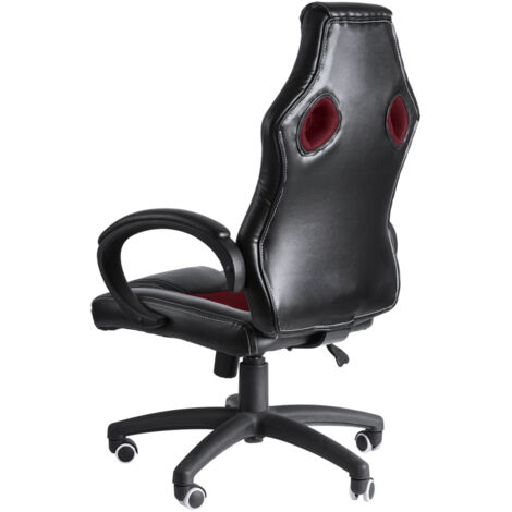Sillas Gaming - Silla Pro - Rojo y Negro