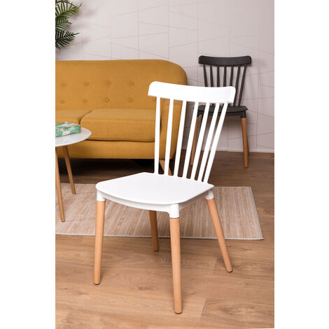 Sillas Comedor - Silla Leka - Gris