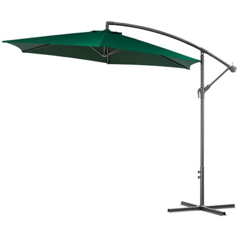 Sombrillas - Sombrilla Colgante Sunny 3 m - Verde - Verde