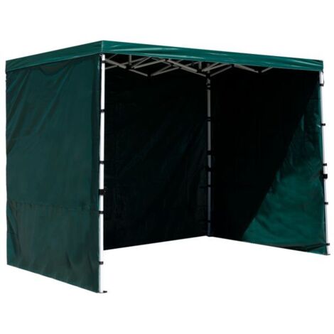 Packs Laterales Carpas Plegables - Pack 3 Laterales Lisos para Carpas 3x2 Master - Verde