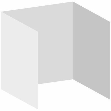 Packs Laterales Carpas Plegables - Pack 3 Laterales Lisos para Carpas 2x2 Eco - Blanco
