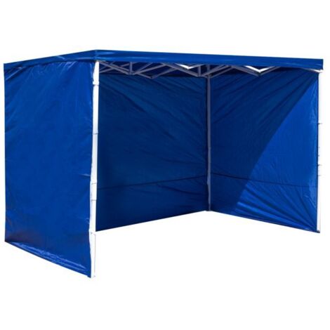 Packs Laterales Carpas Plegables - Pack 3 Laterales Lisos para Carpas 3x3 Eco - Azul