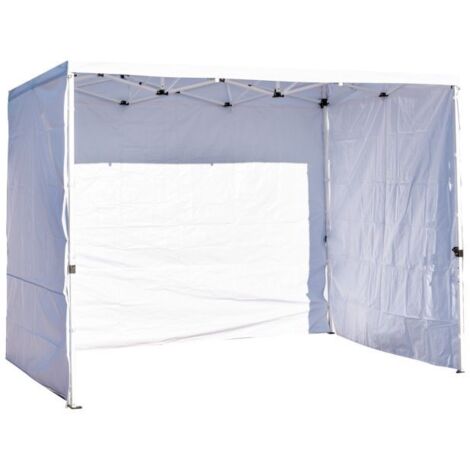 Packs Laterales Carpas Plegables - Pack 3 Laterales Lisos para Carpas 3x2 Master - Blanco