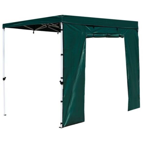 Laterales Individuales Carpas Plegables - Lateral con Puerta 2 Metros Master - Verde (1/2)