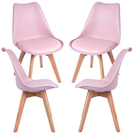 Packs Sillas Comedor - Pack 4 Sillas Synk Basic - Rosa
