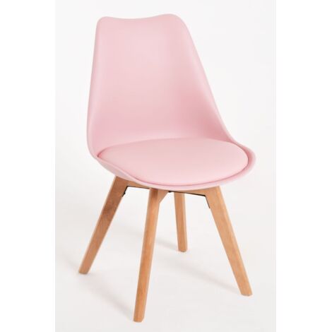 Packs Sillas Comedor - Pack 6 Sillas Synk Basic - Rosa (1/5)