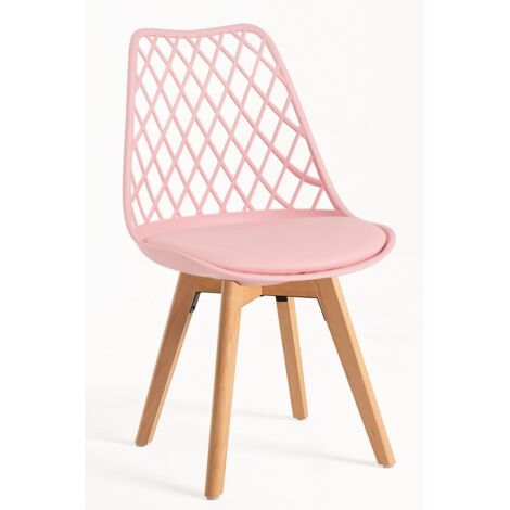 Packs Sillas Comedor - Pack 2 Sillas Mima - Rosa (1/5)