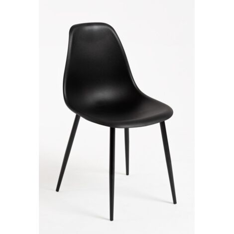 Packs Sillas Comedor - Pack 6 Sillas Mykle Total - Negro (1/5)