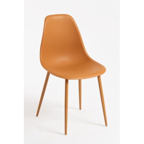 Packs Sillas Comedor - Pack 2 Sillas Mykle Total - Mostaza (1/5)