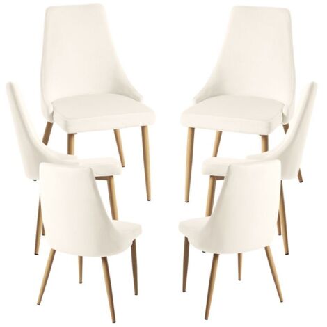 Packs Sillas Comedor - Pack 6 Sillas Stoik Wood - Beige (1/4)