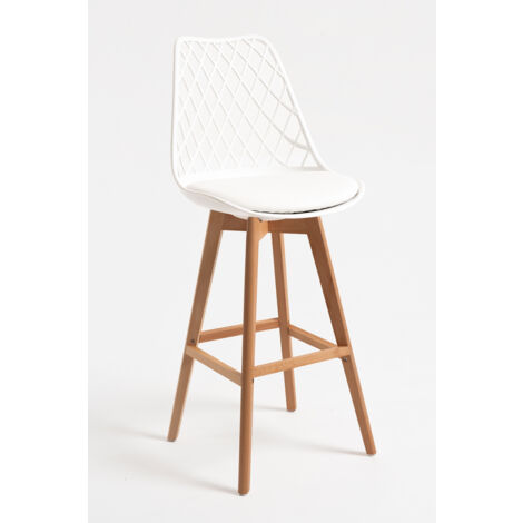 Taburetes Cocina - Taburete Mima - Blanco