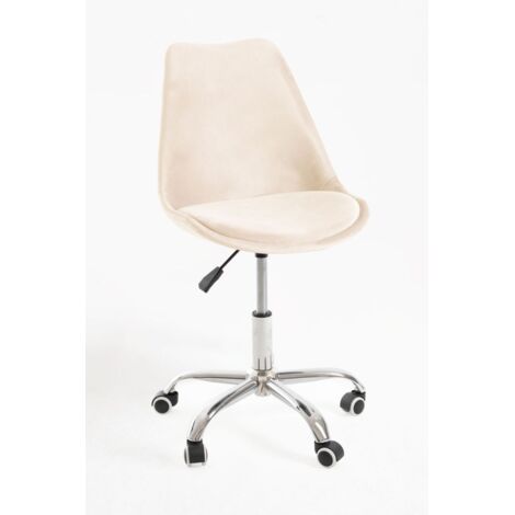 Sillas de escritorio - Silla Neo Terciopelo - Beige