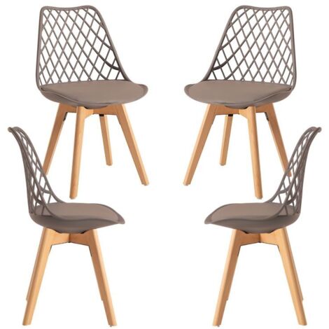 Packs Sillas Comedor - Pack 4 Sillas Mima - Taupe