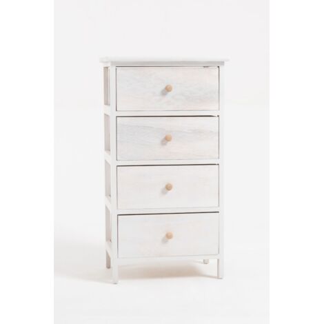 Muebles Auxiliares - Cajonera Mabet Ancha 4 Cajones