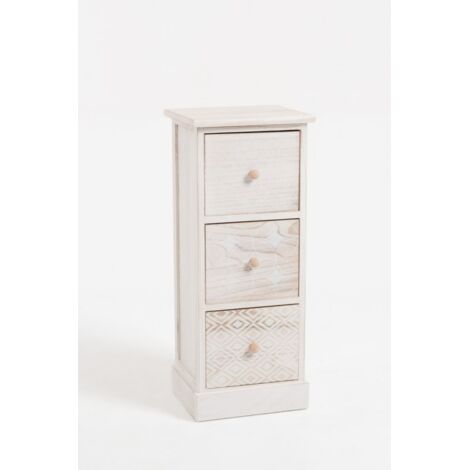 Muebles Auxiliares - Cajonera Dasori 3 Cajones