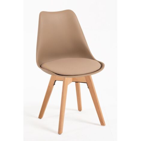 Packs Sillas Comedor - Pack 6 Sillas Synk Basic - Trigo (1/5)