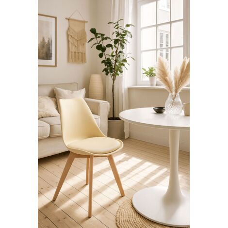 Sillas Comedor - Silla Synk Basic - Marfil