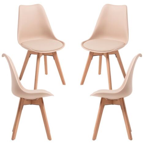 Packs Sillas Comedor - Pack 4 Sillas Synk Basic - Beige