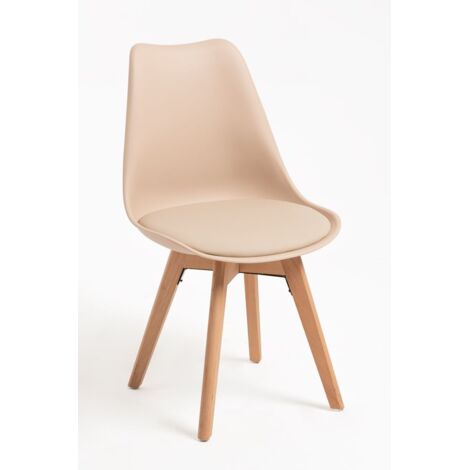 Packs Sillas Comedor - Pack 2 Sillas Synk Basic - Beige (1/5)