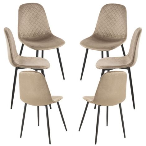 Packs Sillas Comedor - Pack 6 Sillas Boide - Beige (1/5)