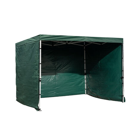 Packs Laterales Carpas Plegables - Pack 3 Laterales Lisos para Carpas 2x2 Eco - Verde