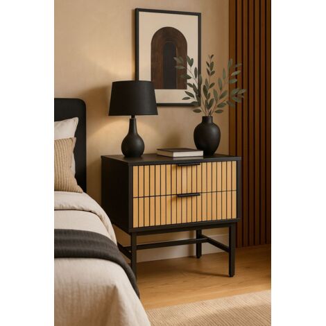 Mesas Auxiliares - Mesita Noche Cesdo 45 x 29 cm - Negro
