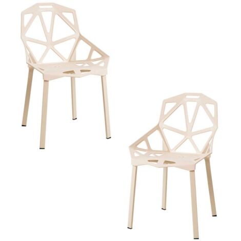 Packs Sillas Comedor - Pack 2 Sillas Omega - Beige (1/5)