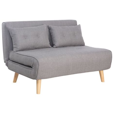 Sofás y Sillones - Sofá Cama Naya Tela - Beige Oscuro