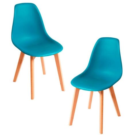 Packs Sillas Comedor - Pack 2 Sillas Kelen - Verde azulado (1/5)