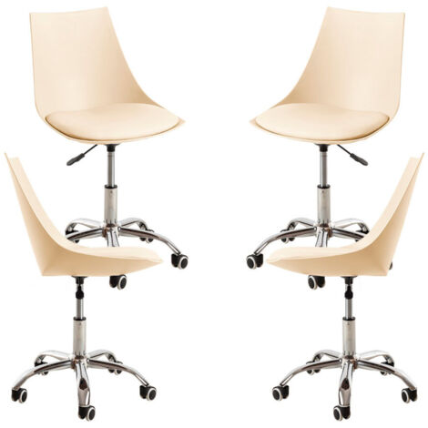 Packs Sillas - Pack 4 Sillas Blok Office - Beige (1/4)