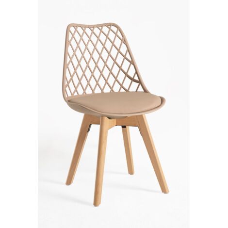Packs Sillas Comedor - Pack 6 Sillas Mima - Beige Trigo (1/5)