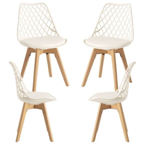 Packs Sillas Comedor - Pack 4 Sillas Mima - Crema