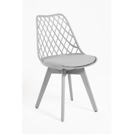 Packs Sillas Comedor - Pack 2 Sillas Mima Suprym - Gris claro (1/5)