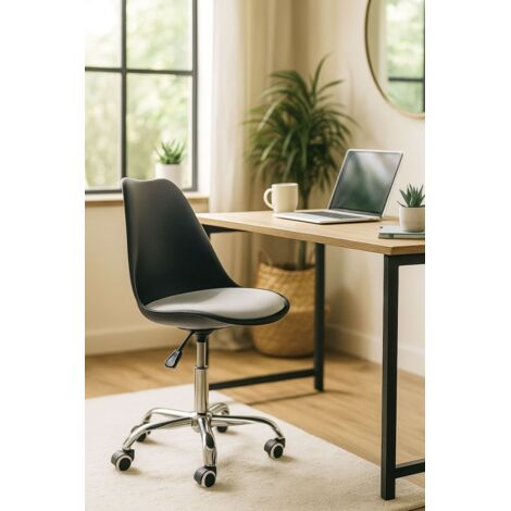 Sillas de escritorio - Silla Neo - Negro y Blanco