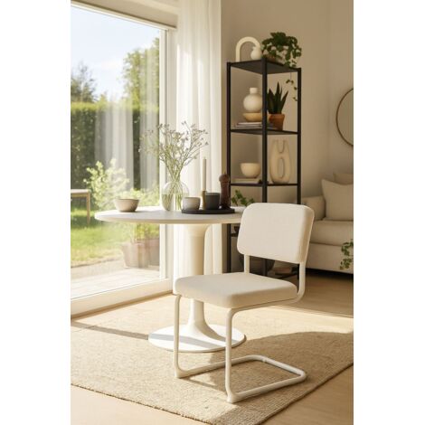 Sillas Comedor - Silla Axo Tela - Blanco
