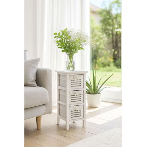 Muebles Auxiliares - Cajonera Estrecha Kirota 3 Cajones (1/5)
