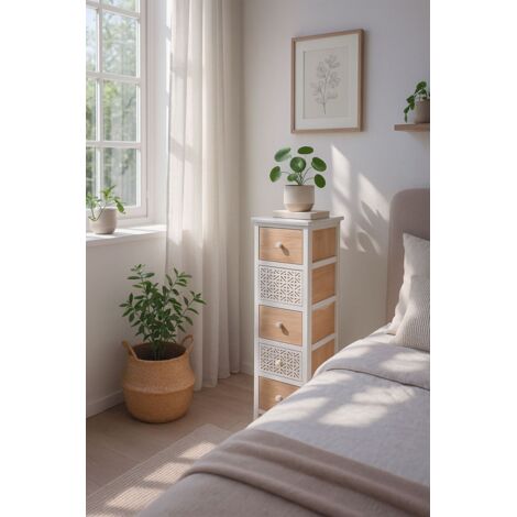 Muebles Auxiliares - Cajonera Estrecha Solany 5 Cajones