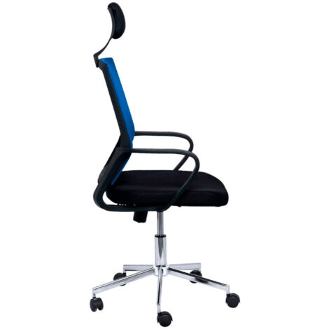 Sillas Gaming - Silla Solium - Azul y Negro