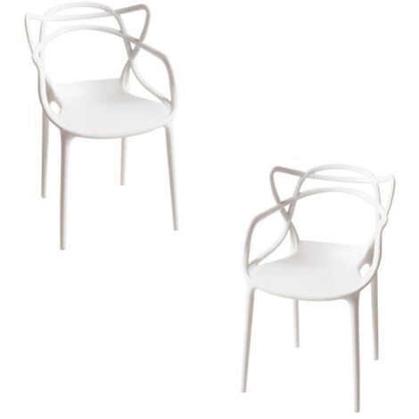 Packs Sillas Jardín - Pack 2 Sillas Korme Kid (Infantil) - Blanco