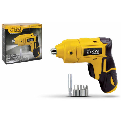 Bricolaje - Set Destornillador Eléctrico Inalámbrico +6AC (1/2)