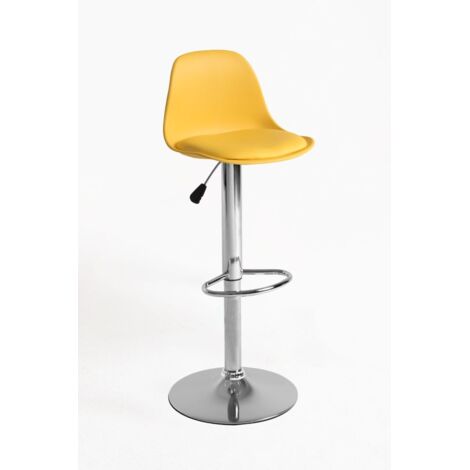Taburetes Cocina - Taburete Tulipa - Amarillo