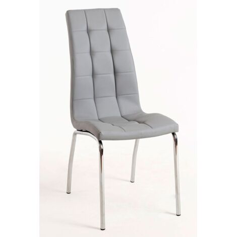 Sillas Comedor - Silla Liam - Gris claro
