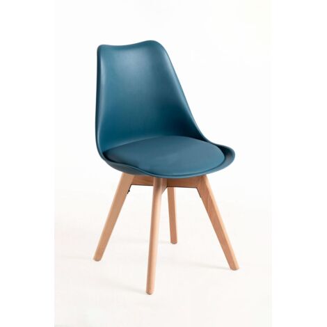 Sillas Comedor - Silla Synk Basic - Azul Petróleo